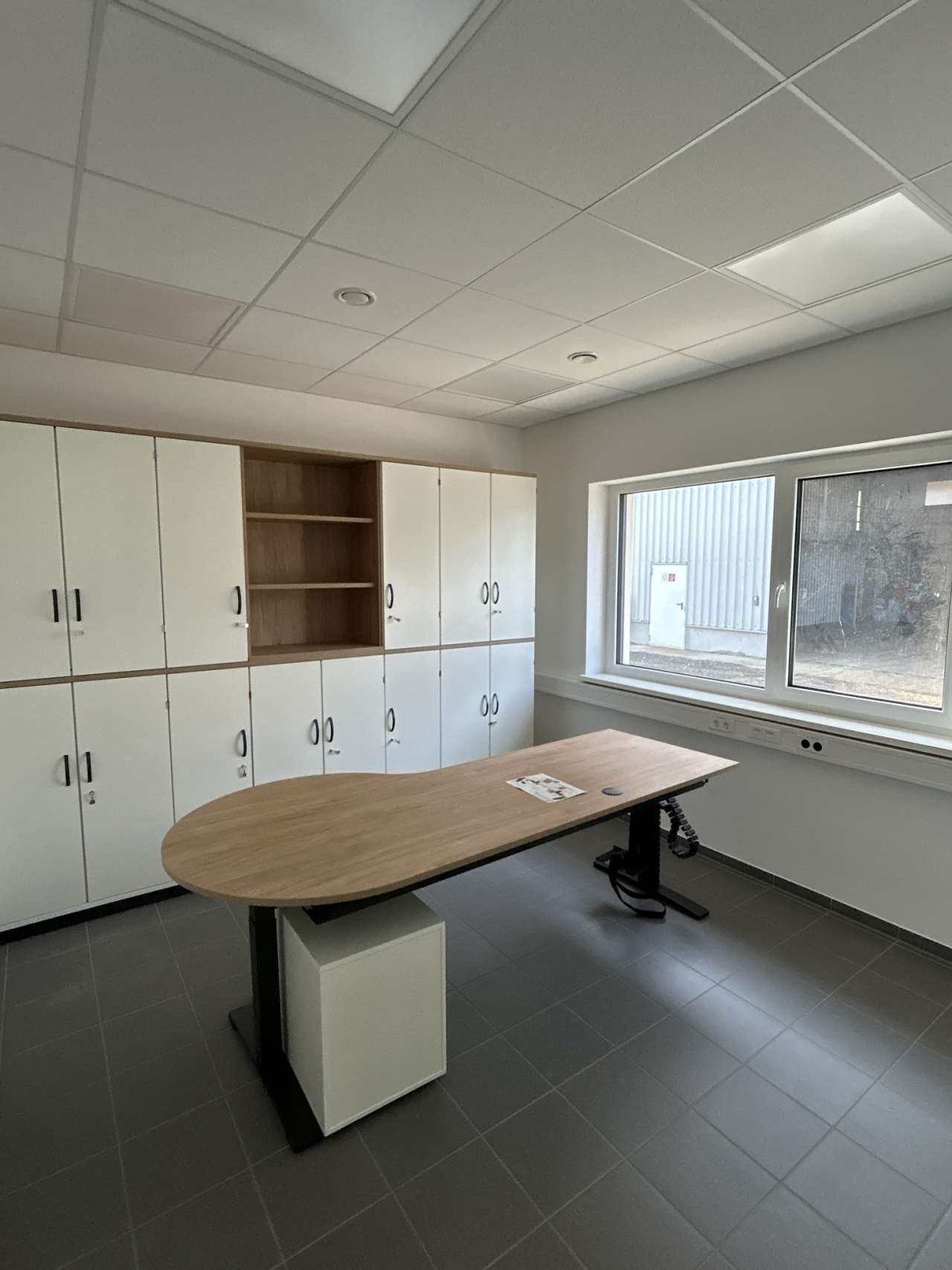 Ansicht Büro - Werstoffzentrum.