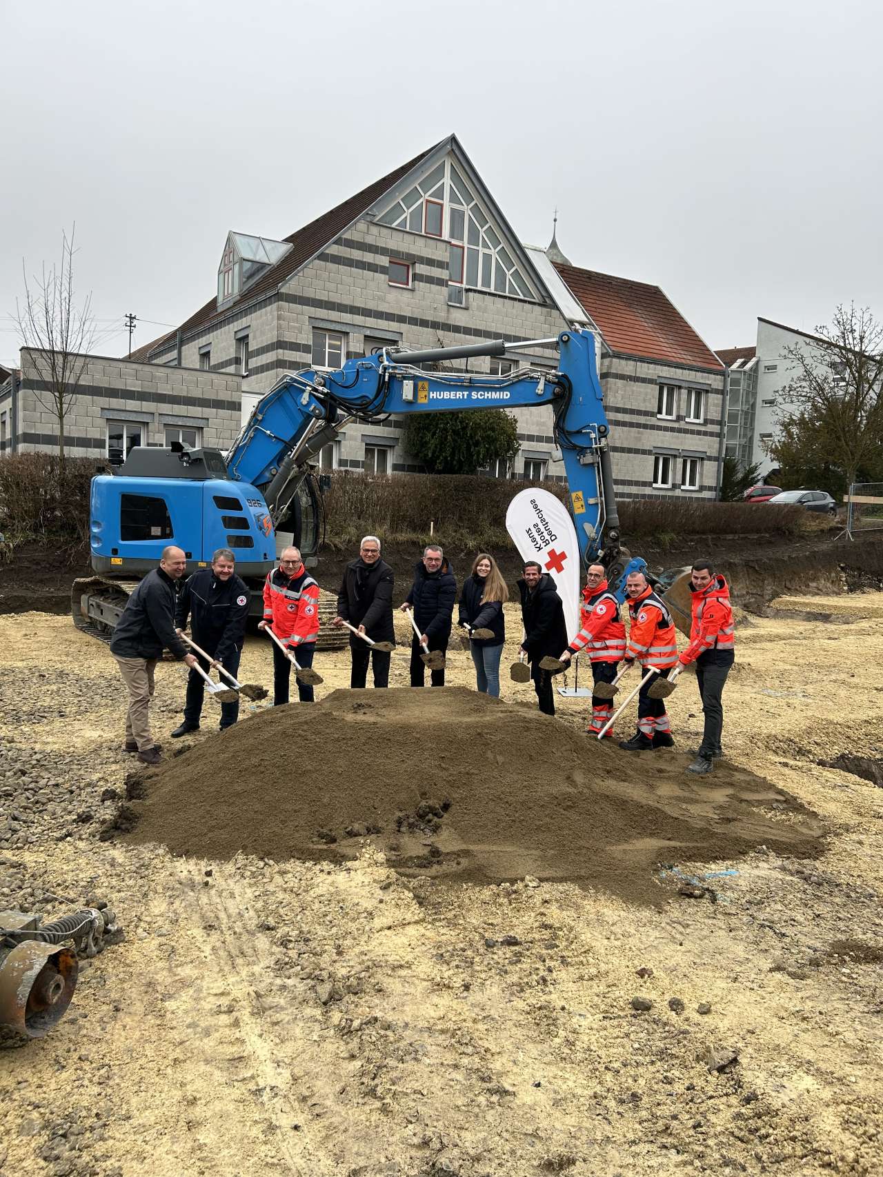 Fachplanung der Elektrotechnik durch die Conplaning GmbH der neuen DRK Rettungswache Ehingen.