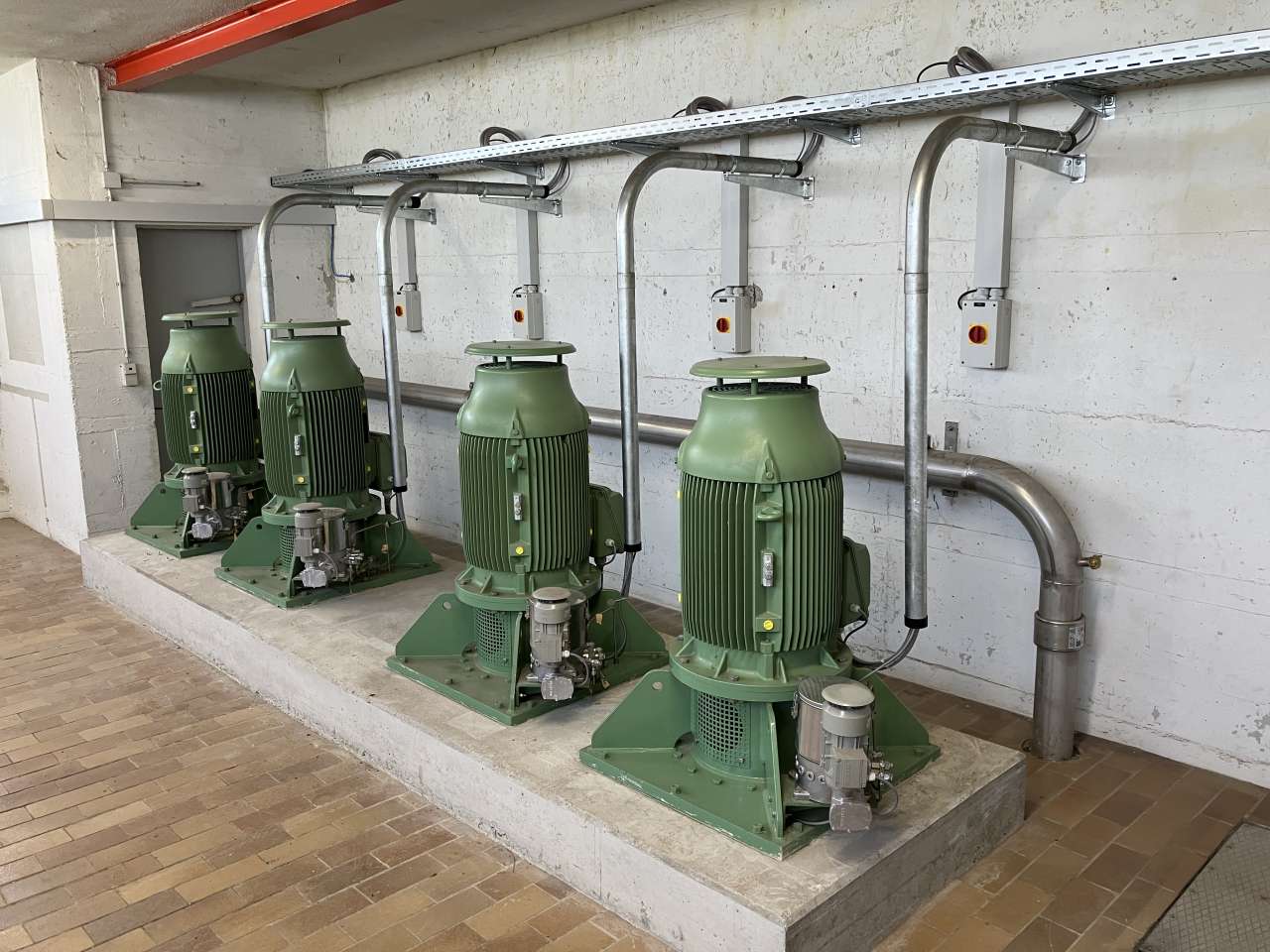 Fachplanung der Elektrotechnik und Gebäudeautomation durch die Conplaning GmbH des Pumpwerk Häckle.