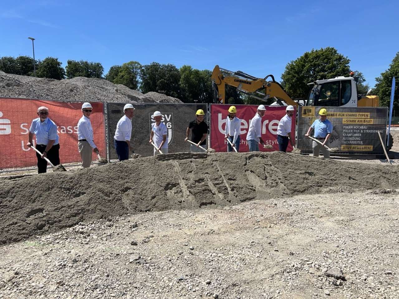 Fachplanung der gesamten technischen Gebäudeausrüstung durch die Conplaning GmbH beim Neubau des Beurer-Sportpark.